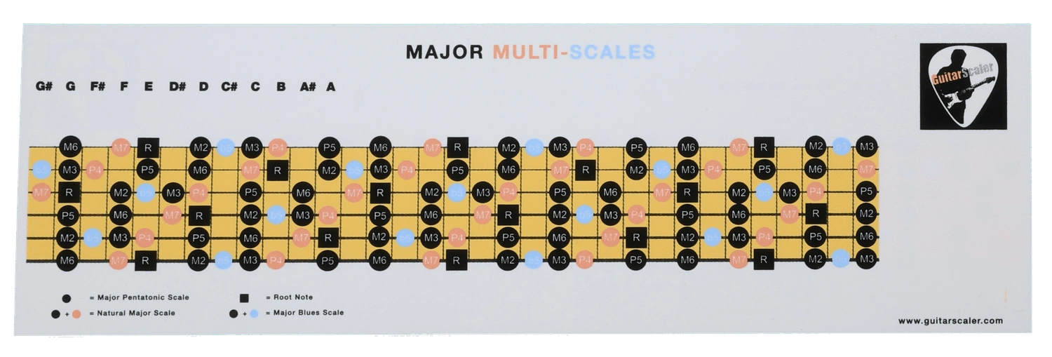 Produit GuitarScaler Multi Scales