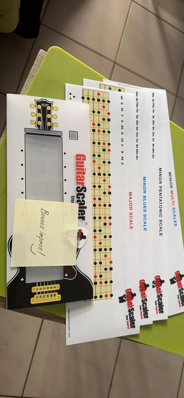 Photo avis du client Serges présent sur Amazon sur notre produit GuitarScaler